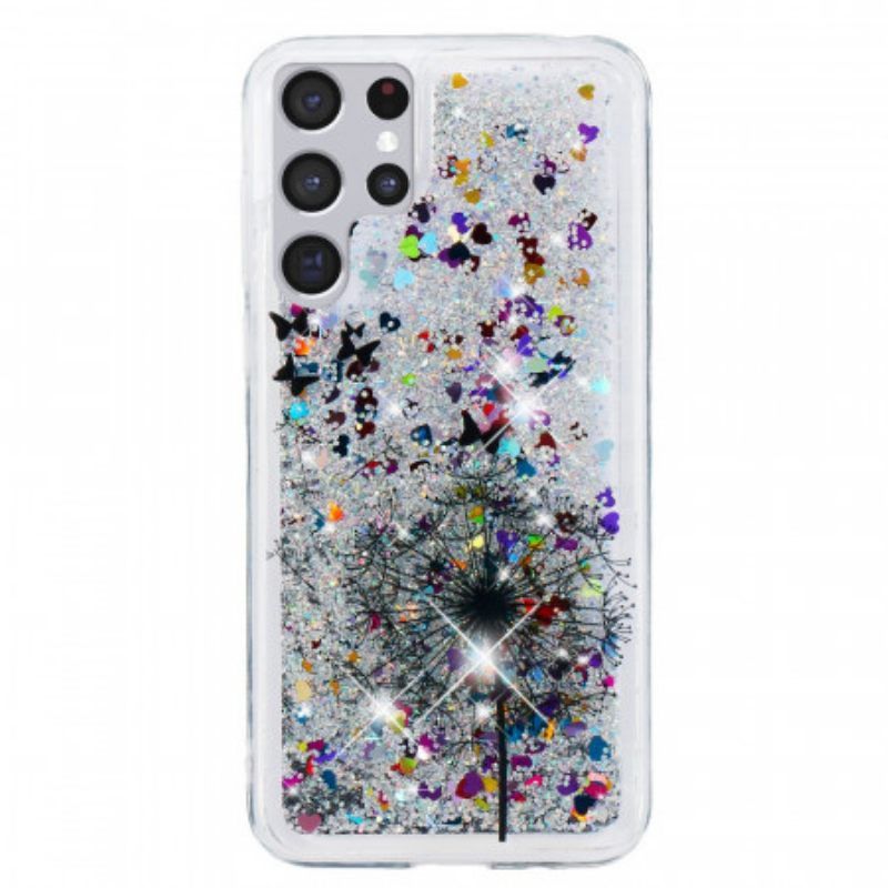 Θήκη Samsung Galaxy S22 Ultra 5G Glitter Dandelions